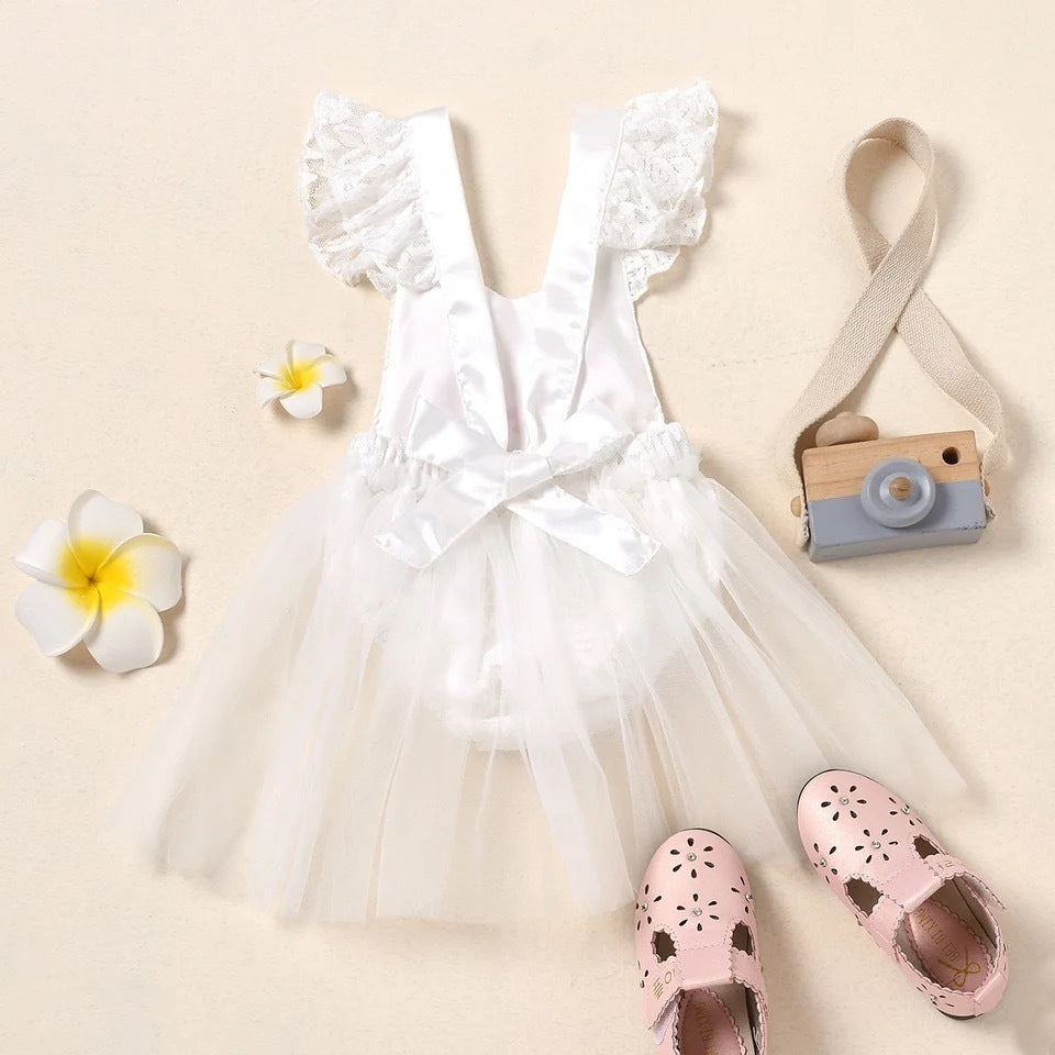 Vestido Romantico Tul One Blanco
