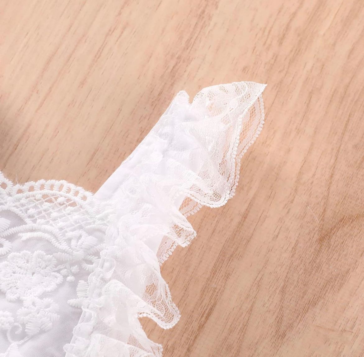 Body Romantico Encajes Blanco