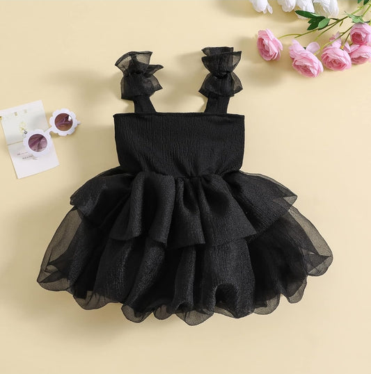 Vestido Pull On Negro